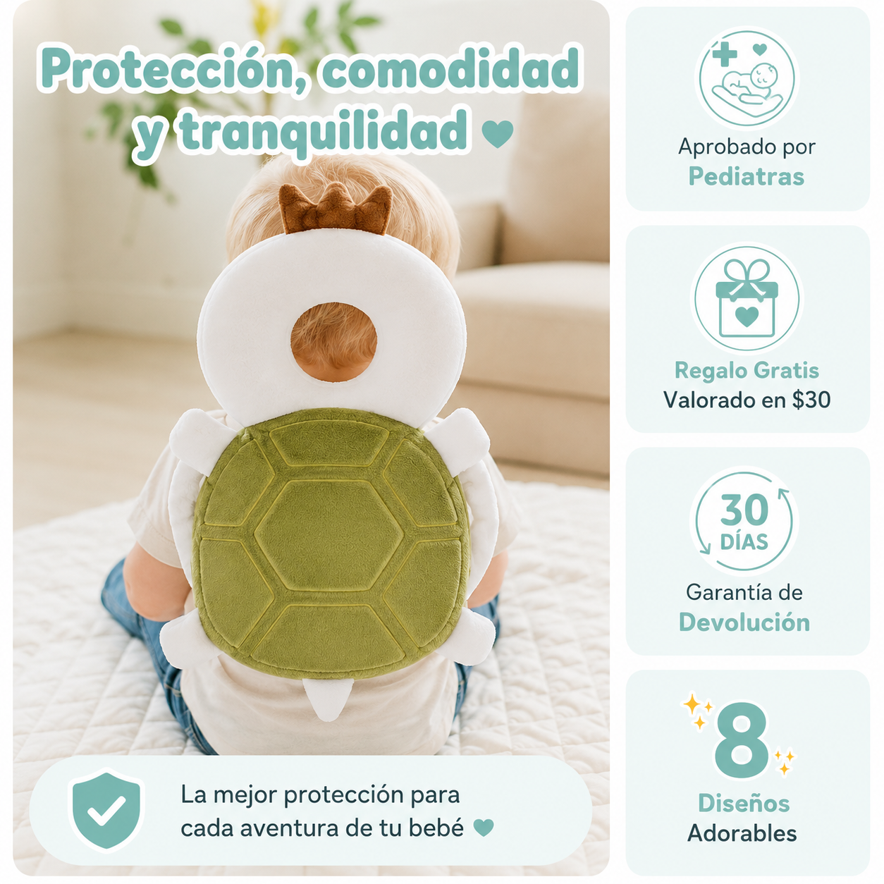 MimiGuardian™ | Protector de cabeza inteligente